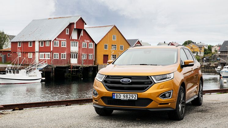 Ford-lansering av nye Edge og Ranger i Molde