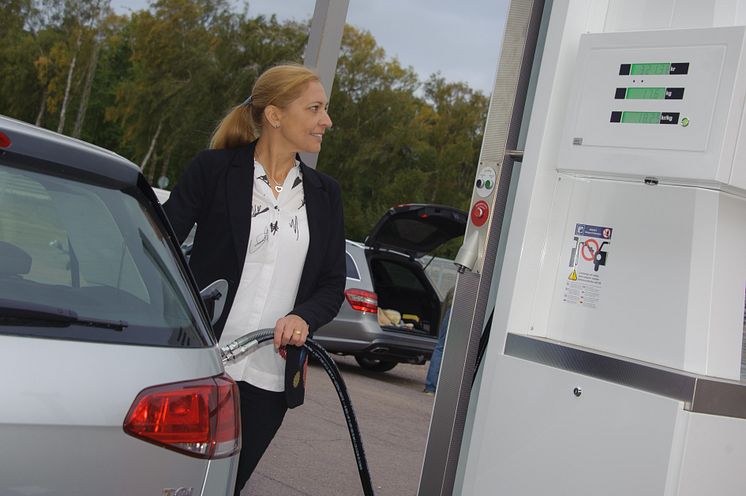 Tankställen för gas renoveras 1