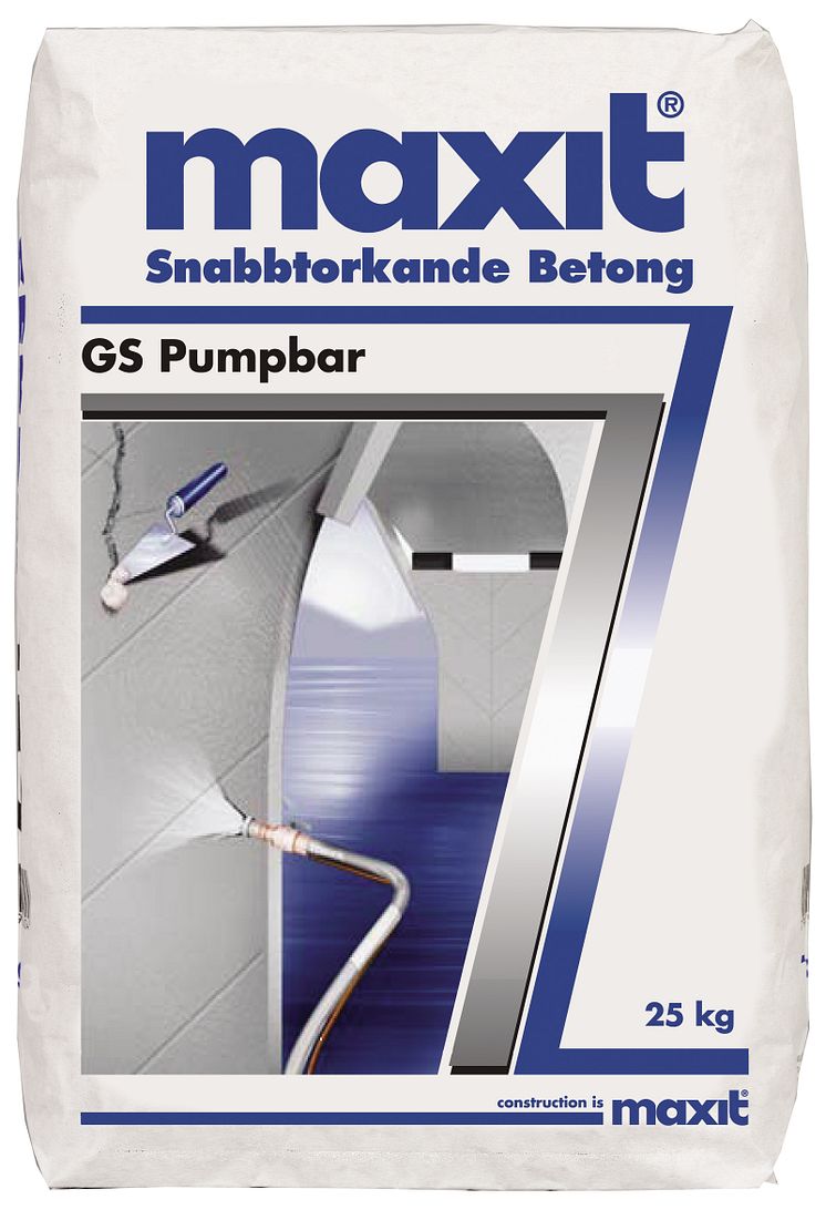 Snabbtorkande betong - pumpbar