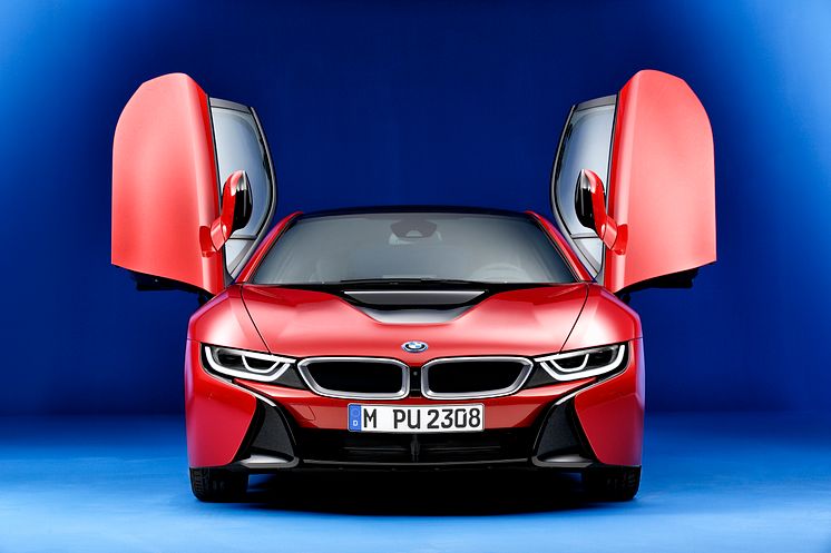 BMW i8 Protonic Red Edition