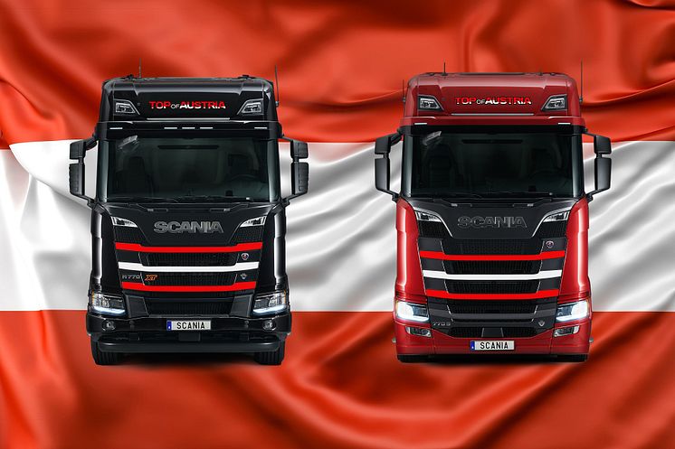 Scania Österreich feiert 50-jähriges Jubiläum.