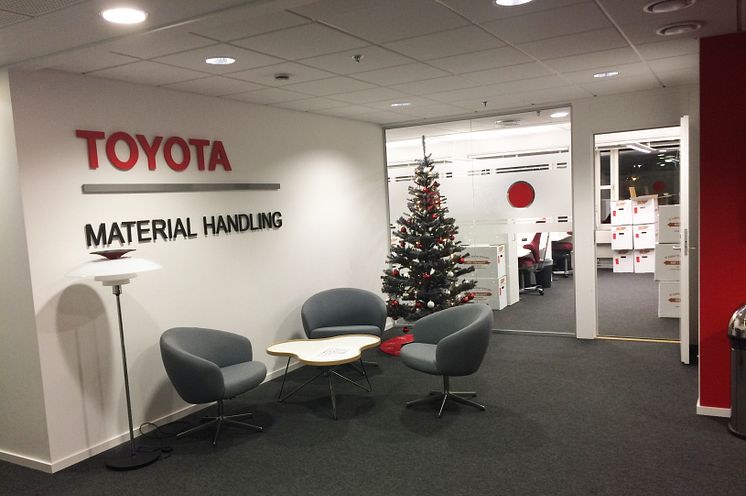 Toyota Material Handling Sweden har flyttat sitt huvudkontor