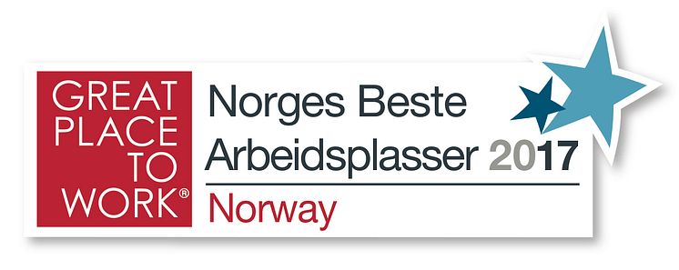 Logo Norges beste arbeidsplasser 2017