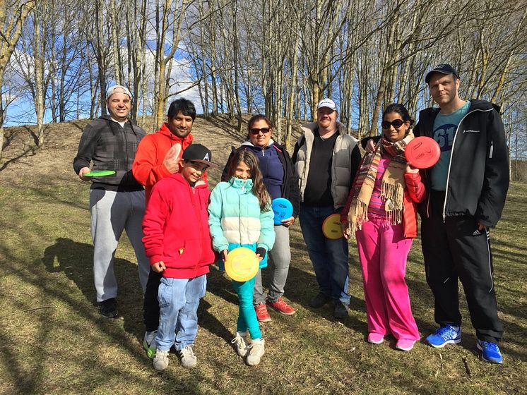 Järva DiscGolfPark tidig vår