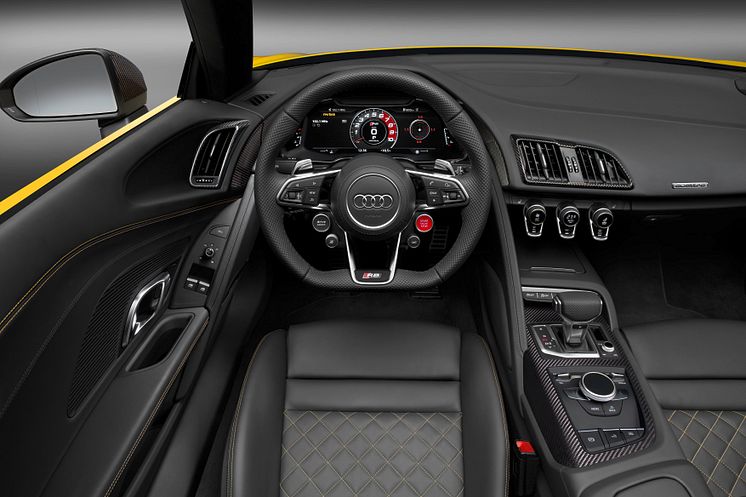 Audi R8 Spyder - cockpit