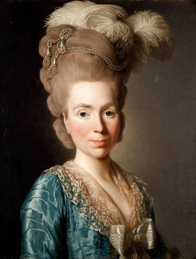 Alexander Roslin, Porträtt av furstinnan Natalia Petrovna Golitsyn, född Tjernysjev, 1777