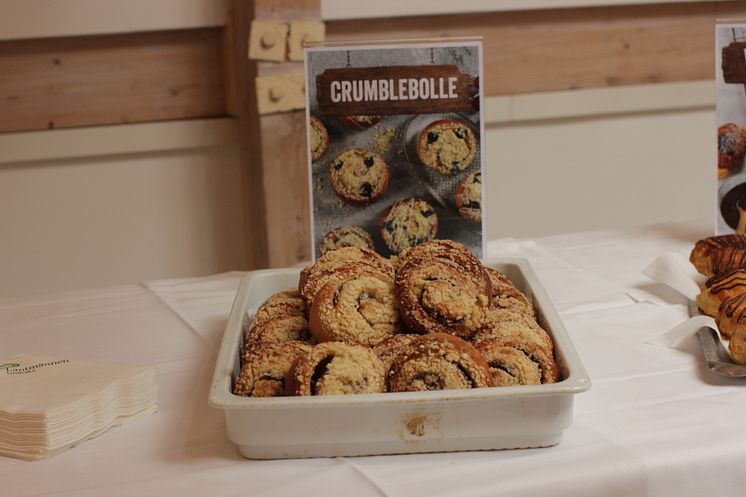 Crumblebolle på Unibakedagen 2019