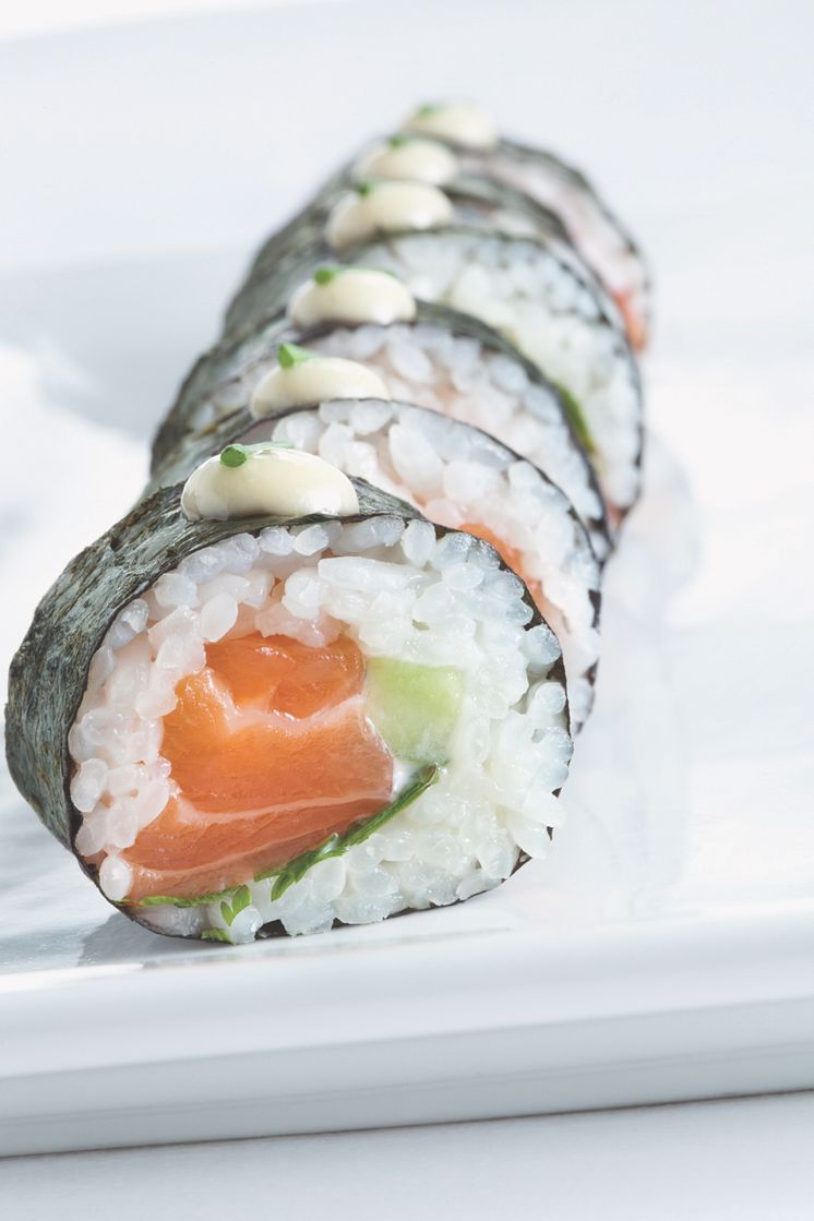 Norwegischer Lachs ist heute das beliebteste Sushi-Topping junger Japaner. 