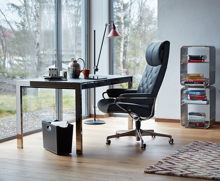 Stressless_Metro_høy_office_Paloma_met_grey