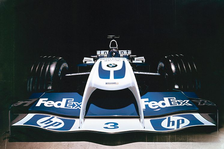 V10-eran i Formel 1 är en av de mest saknade hos fansen Till Custom Motor Show kommer en representant i form av Williams F1 BMW FW26