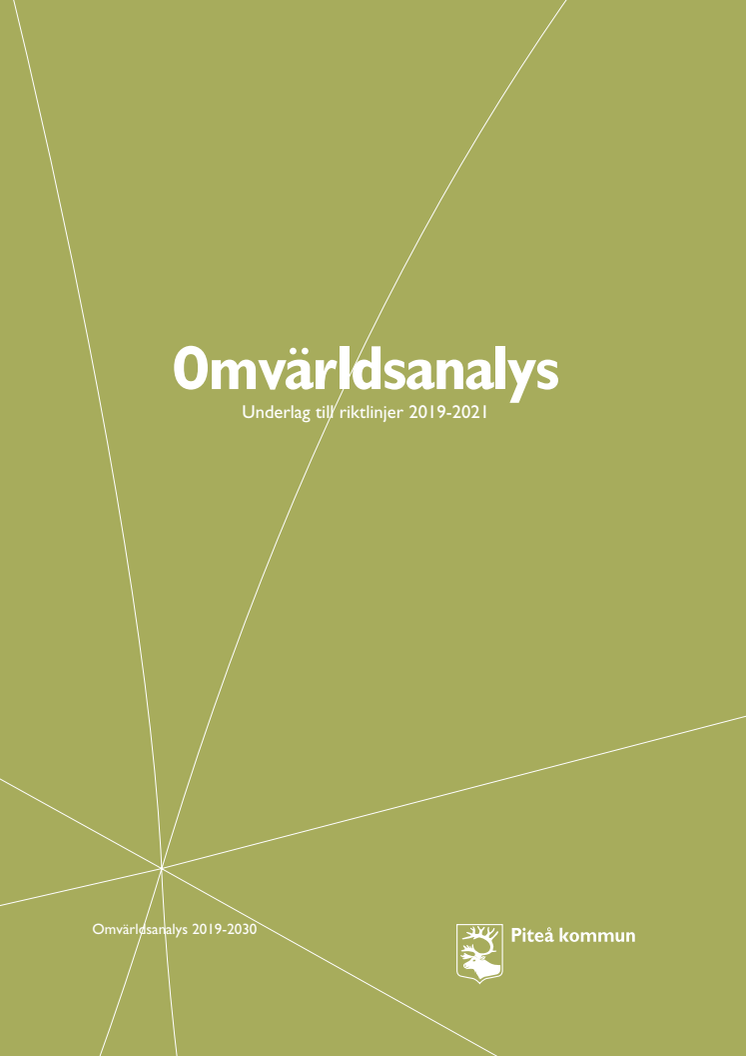 Omvärldsanalys 2019-2030