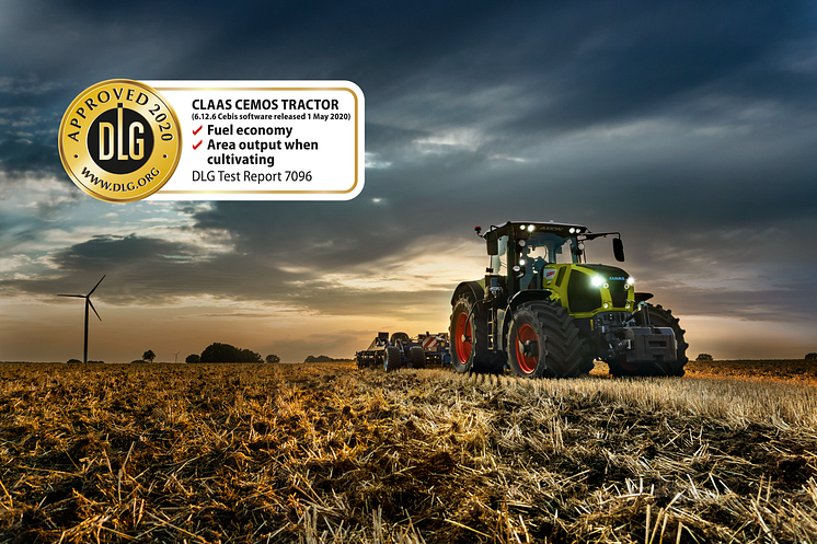 DLG Test Tractors with CEMOS