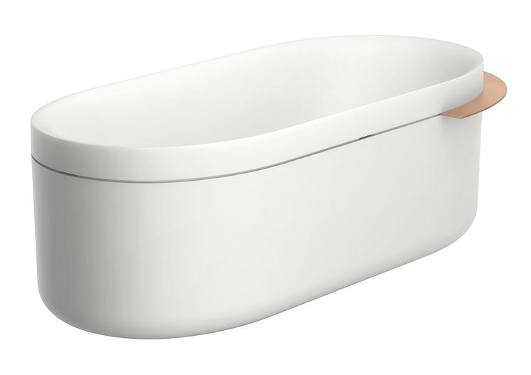 AXOR Suite bathtub with shelf