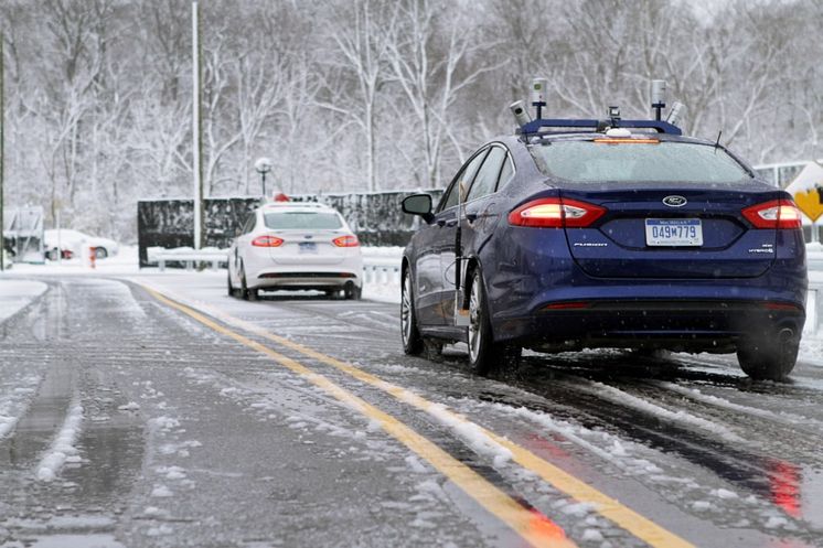 A Ford az iparágban elsőként teszteli önjáró autóit havas utakon, tovább gyorsítva ezzel fejlesztési programját