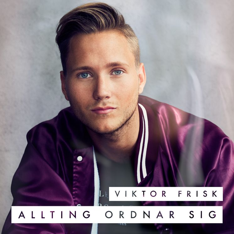 Omslag, "Allting ordnar sig", Viktor Frisk