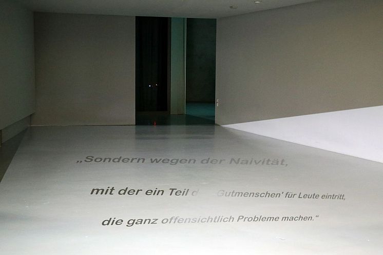 Ausstellung "Explosion" von Mario Pfeifer in der GfZK