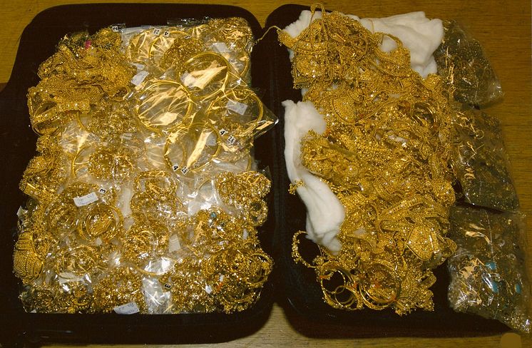 Gold smuggler in £4.3 million crime payback