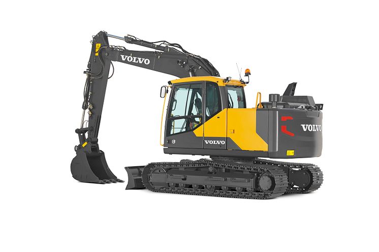 Volvo EC140E grävmaskin - frilagd