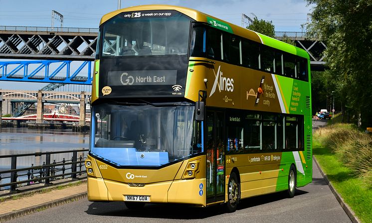 New and upgraded express buses set to soar from Consett to Newcastle through red kite country