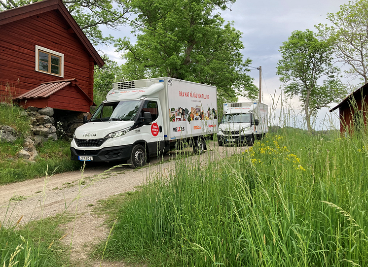 IVECO har levererat kylbilar till kunden Dagab