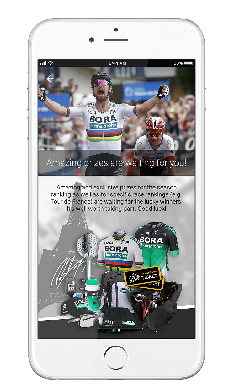 BORA-hansgrohe app med stor konkurrence