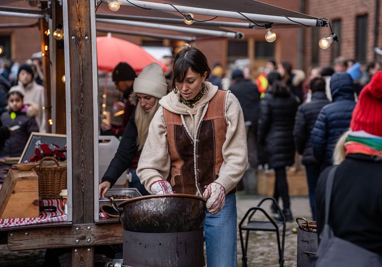 Julmarknad på Jul på slottet