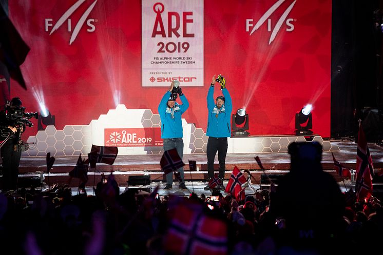 Åre VM_190209_medaljer Norge