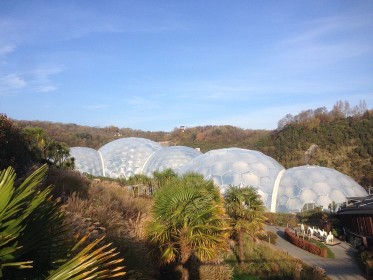 Storbritanniens största besöksmål Project Eden