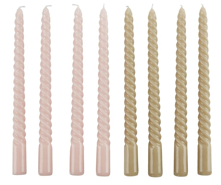 Lys BALDUR Ø3xH25cm 4pk (30,- DKK)