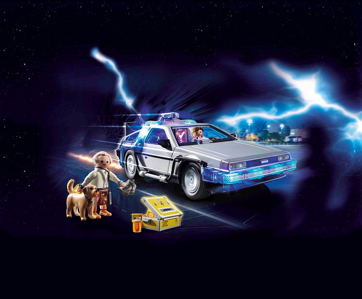 Back to the Future DeLorean von PLAYMOBIL (70317)