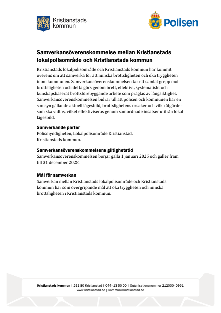 Samverkansöverenskommelse Kristianstads kommun och Polisen 2025-2028.pdf