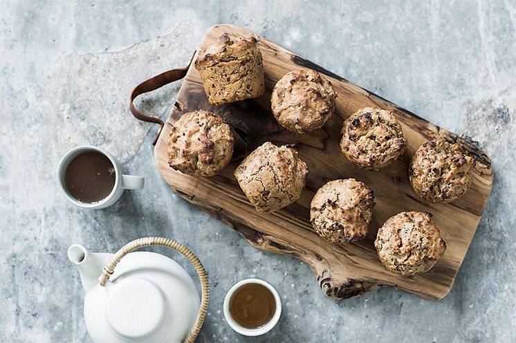 Fuldkornsrugbrødsboller