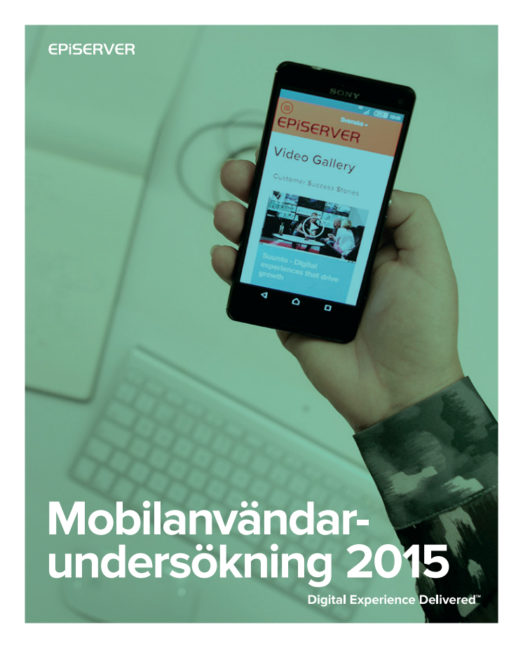 Mobilanvändarundersökning 2015