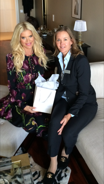 Victoria Silvstedt och Maria Grunditz, Marknadschef KFI Spa Management AB