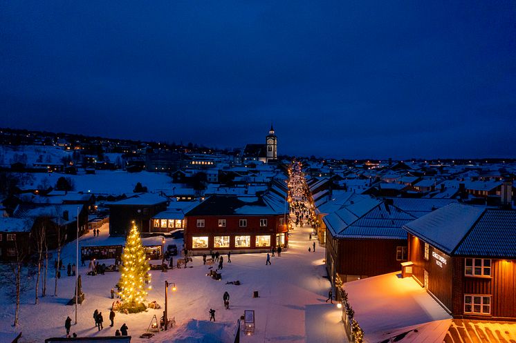 Christmas in Røros -Photo - Sven-Erik Knoff - Visit Norway 