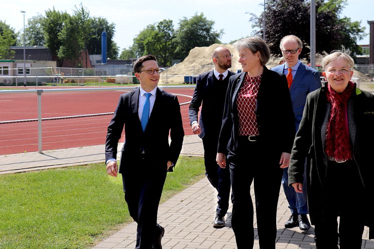 Antrittsbesuch | Präsidium der Universität Vechta empfängt Niedersachsens Minister für Wissenschaft und Kultur: Falko Mohrs 