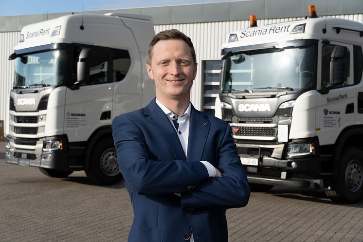 Marius Leder, Leiter Scania Rent, Scania Deutschland Österreich