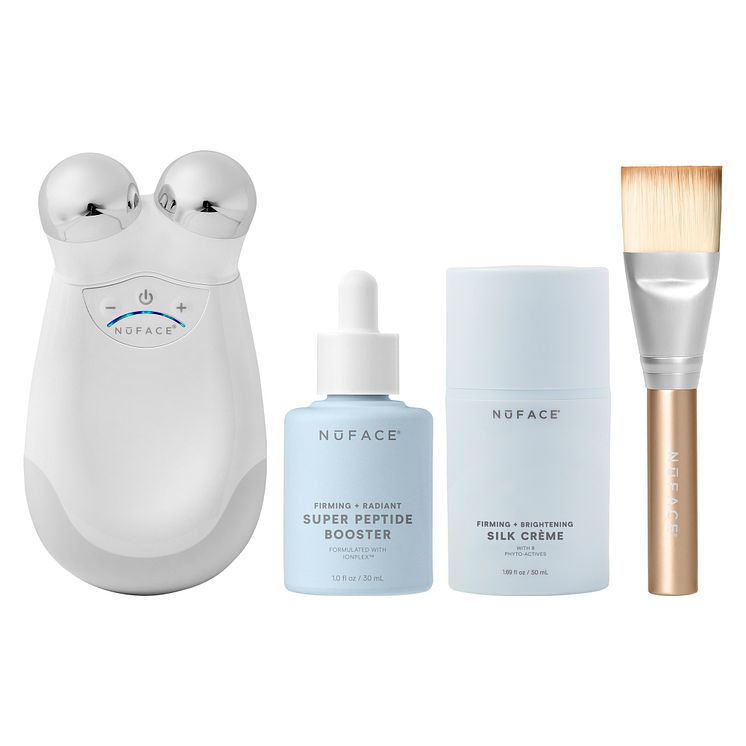 NuFACE Trinity Complete Microcurrent Skincare Routine Kit