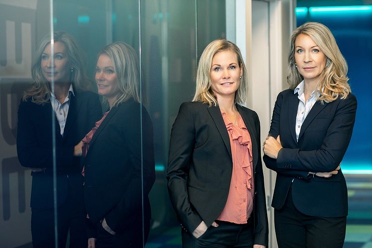 VD Hanna Neidenmark och Expansionschef Mikaela Grännby