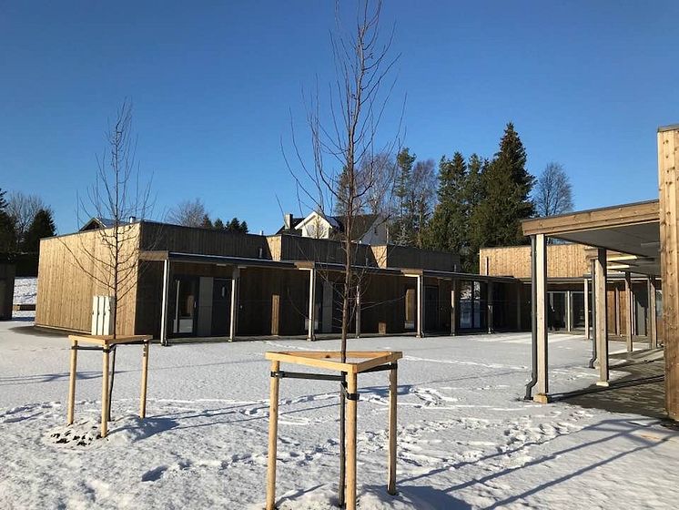 Svanemerkede rusomsorgsboliger på Løvestad i Spydeberg kommune