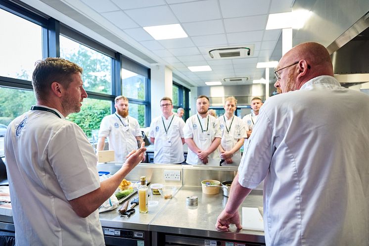Russell Bateman and Simon Hulstone speak to finalists.jpg