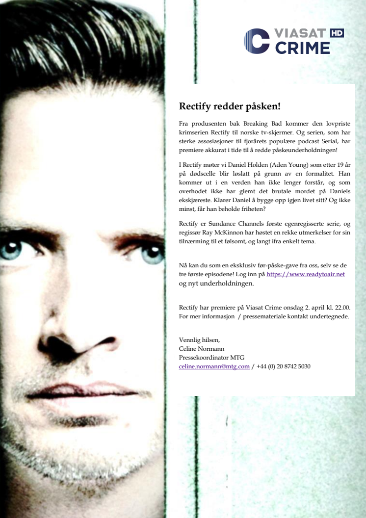 Rectify redder påsken!