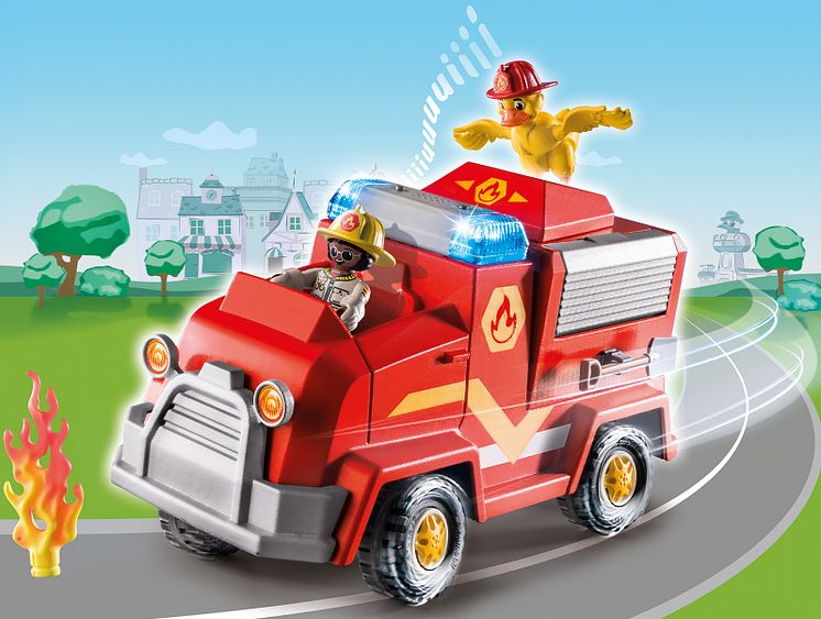 DUCK ON CALL - Feuerwehr Einsatzfahrzeug (70914) von PLAYMOBIL