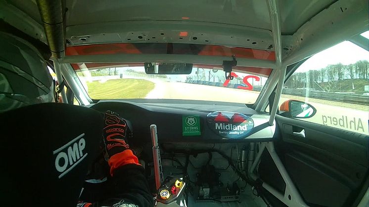 STCC on-board video with Andreas Ahlberg