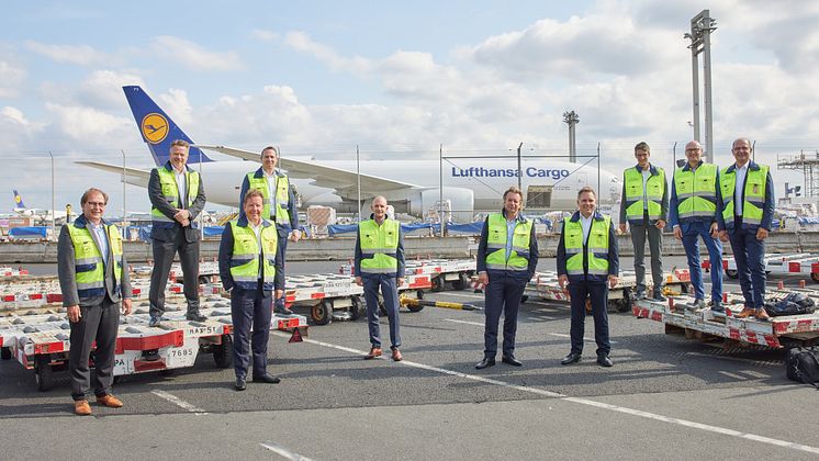 Ab Ovo und Lufthansa Cargo Management Team