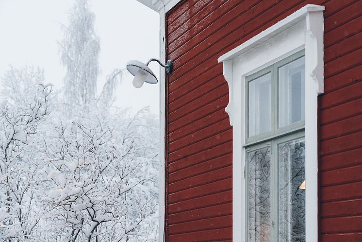 Familjen Vanes hus i Klutmark