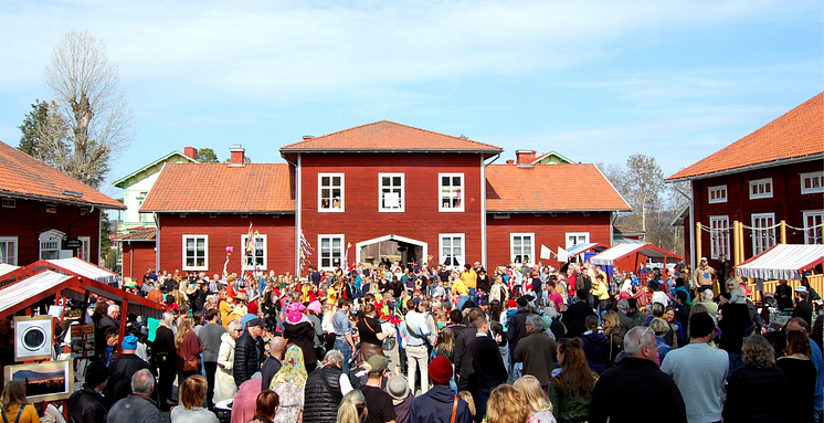 påskkarneval på Stenegård i Järvsö