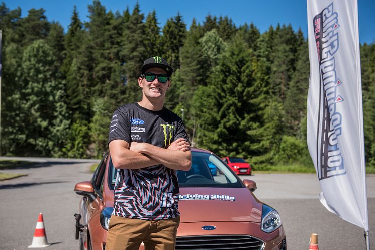 Fra pressekonferansen hvor Ford Motor Norge og forsikringsselskapet If lanserer et unikt opplæromgsprogram for unge sjåfører Ford Driving Skills for Life