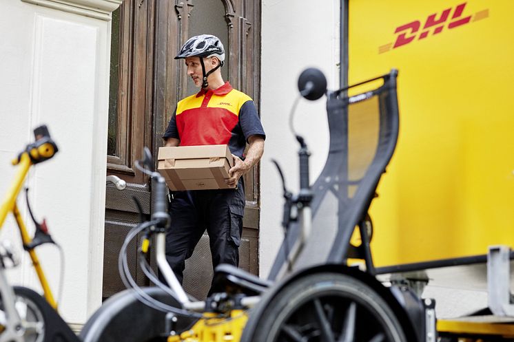 DHL Cykelkurer