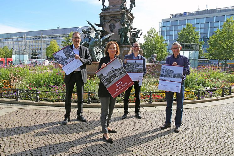 Präsentation Historischer Leipzig Kalender 2021